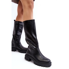 Step in style Støvler Model Eamantha 2177 Sort - Træd i stil