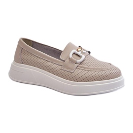 Mokkasiner Model S.Barski LR720 Beige - Step in style