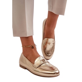 Step in style Mokkasiner Model Sylvaine 24PB98-6990 Guld - Træd med stil