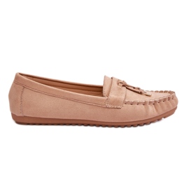 Step in style Moccasins Model Good Time ZA28P Mørk Beige - Træd i stil