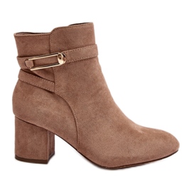 Støvler Model Verice 23BT35-6425 Beige - Step in style