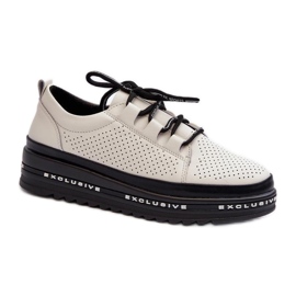 Sko Model S.Barski LR769A Beige - Step in style
