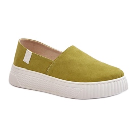 Step in style Sneakers Model NN276008 Memory Foam System Lime - Træd med stil grøn