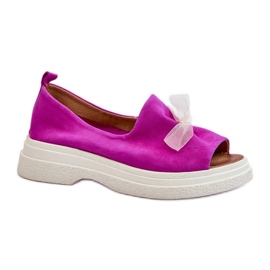Step in style Sandaler Model Zazoo 2939 Fuchsia - Træd med stil lyserød