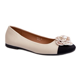 Balletlejligheder Model Divinella T601P Beige - Step in style
