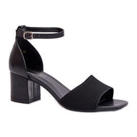 Step in style Sandaler Model Desvia 8738 Sort - Træd med stil