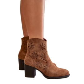 Step in style Støvler Model Nevishiia ASA250-3 Brun - Træd med stil
