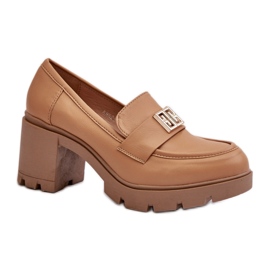 Step in style Sko Model Ranunca RMR23108-2 camel - Træd med stil brun