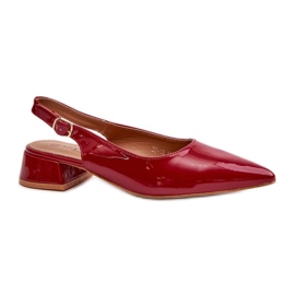 Step in style Balletlejligheder Model Anarinne BF-18 Burgundy - Træd i stil rød