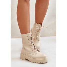 Workers Model Avorira HB-268 Beige - Step in style