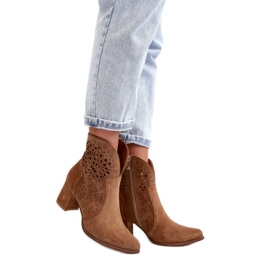 Step in style Støvler Model Zazoo 3166/P Camel - Træd med stil brun