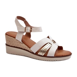 Step in style Sandaler Model Starlenna 24SD98-7146 Guld - Træd med stil