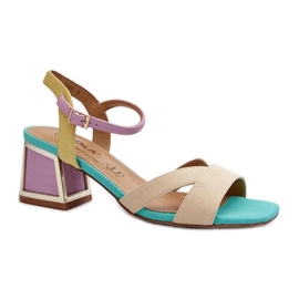 Sandaler Model Da CR482 Beige - Step in style