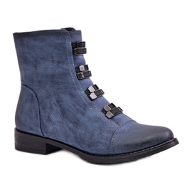 Step in style Støvler Model Evalith ASA62-30 Blå - Træd med stil