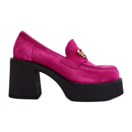 Sko Model Zazoo 20170 Fuchsia ruskind - Step in style lyserød