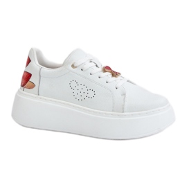Step in style Sportssko Model 89100 Hvid - Træd med stil