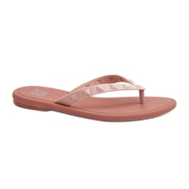Step in style Flip-flop sandal Model Zaxy JJ285298 Pink - Træd med stil lyserød