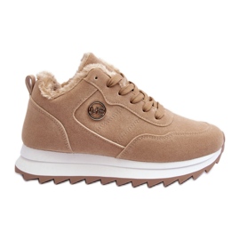 Step in style Sportssko Model Adite TL233-63 Mørk Beige - Træd i stil