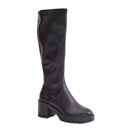 Step in style Støvler Model Vinceza 58332 Sort - Træd i stil