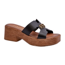 Step in style Sandal Flip-flops Model Zazoo 40412 Sort - Træd med stil