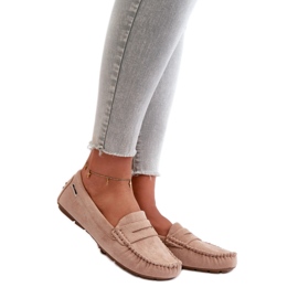 Step in style Mokkasiner Model Rerceria HH712-8/HH712D-8 Lys Beige - Træd med stil