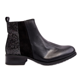 Chelsea støvler Model Messio M671 Sort - Step in style
