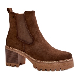 Step in style Støvler Model Irissinae KE217 Brun - Træd i stil
