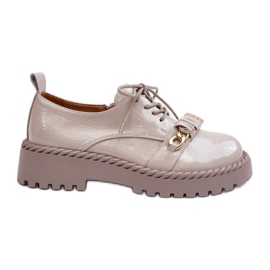 Step in style Sko Model Da MR870-81 Grå lak - Træd med stil
