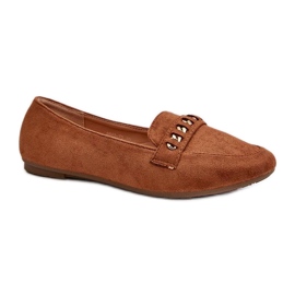 Step in style Moccasins Model Aredilla 9988-73 camel - Træd med stil brun