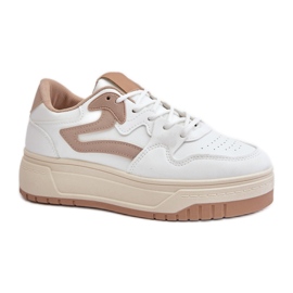 Step in style Sportssko Model Henizore 1W-N3 Hvid/Beige - Træd med stil