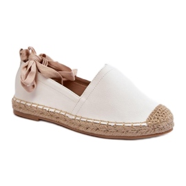 Step in style Espadriller Model Ismanne B-727 Hvid - Træd med stil