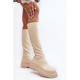 Step in style Støvler Model Goe MM2N4067 Lys Beige - Træd med stil