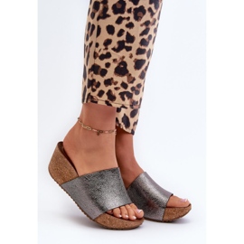 Step in style Sandal Flip-flops Model Zazoo 40291 Grafit - Træd med stil grå