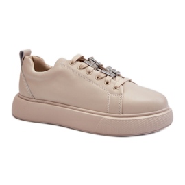 Sportssko Model 72300 Dysuria Beige - Step in style