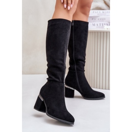 Step in style Støvler Model Vinceza 16473 Sort - Træd i stil