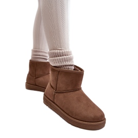 Step in style Snestøvler Model Big Star MM274161 Brun - Træd med stil