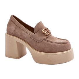 Sko Model Zazoo 20170 Beige - Step in style