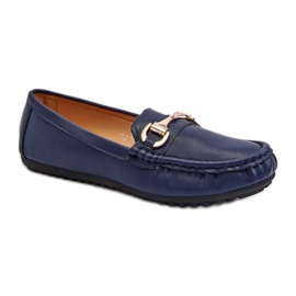 Step in style Moccasins Model Demese NN22-991 Blå - Træd med stil