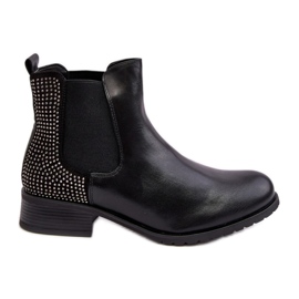Chelsea støvler Model Donname M679 Sort - Step in style
