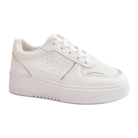 Step in style Sportssko Model Mistra MS3107 Hvid/Sølv - Træd med stil