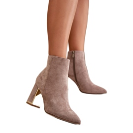 Støvler Model Mevair NS331 Beige - Step in style