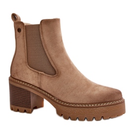 Støvler Model Irissinae KE217 Beige - Step in style