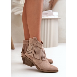 Støvler Model S.Barski HY42-127 Beige - Step in style