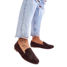 Step in style Mokkasiner Model Giovana LR29515 Brun - Træd med stil