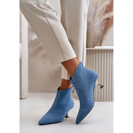 Step in style Støvler Model Terlena GP14 Blå - Træd med stil
