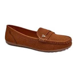 Step in style Moccasins Model Iramarie DF879 Camel - Træd med stil brun