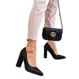 Step in style Pumper Model Elmira R1D3226-47 Sort - Træd med stil