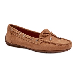 Step in style Moccasins Model Si Passione FT246 Camel - Træd med stil brun