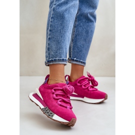 Step in style Sportssko Model Artiker 55C0086 Fuchsia - Træd med stil lyserød