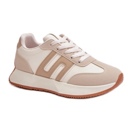 Sportssko Model Thari 1W-N1 Beige - Step in style